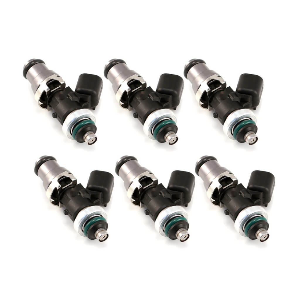 INJECTOR DYNAMICS 1050.48.14.R35.6 Injectors Set ID1050x 14mm Grey for NISSAN GT-R (R35) Photo-0