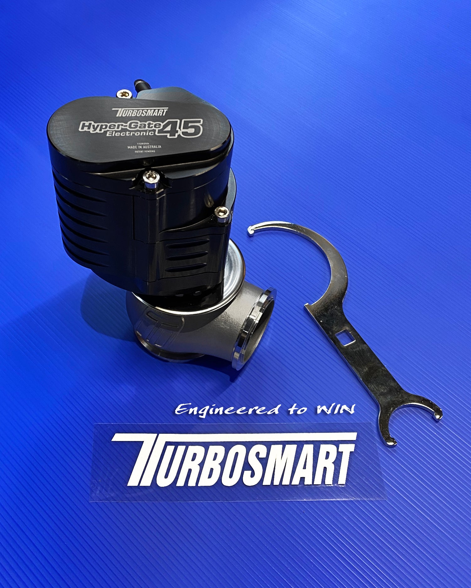 TURBOSMART TS-0553-1502 Gen-V eWG45 Hyper-Gate Electronic Black Photo-0