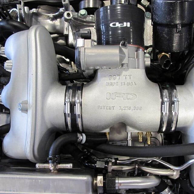 IPD 97274 Plenum 74mm for PORSCHE (997.1) Turbo 3.8L 2006-2009 Photo-2