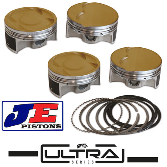 JE 361319 Pistons kit SUBARU EJ20 ULTRA SERIES 8.5:1 (Set of 4 pic) Bore 92.50 Stroke 75.00 CR8.5:1 Photo-0