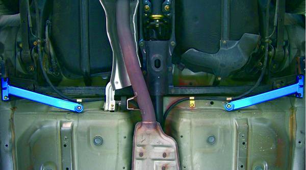 CUSCO 672 492 R Power brace floor rear for SUBARU Impreza WRX (GC8/GDB/GDA) Photo-0