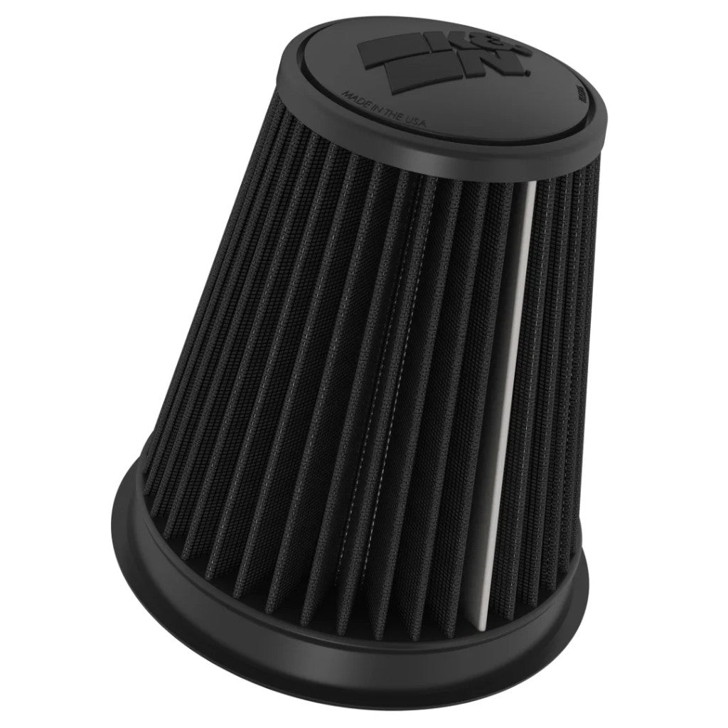 K&N RU-3138HBK Universal Clamp-On Air Filter 5 Inches Flg, 8.5x5x9.5 Photo-0