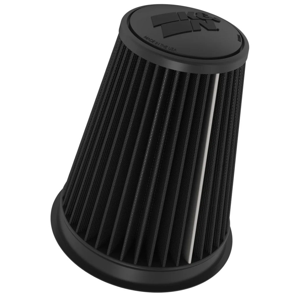 K&N RU-3139HBK Universal Clamp-On Air Filter 5 Inches Flg, 8.5x5x10.5 Photo-0