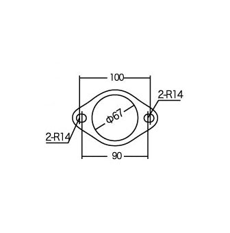 HKS 34001-AK003 Exhaust Gasket 65mm (2pk) old 3401-SA006 Photo-1