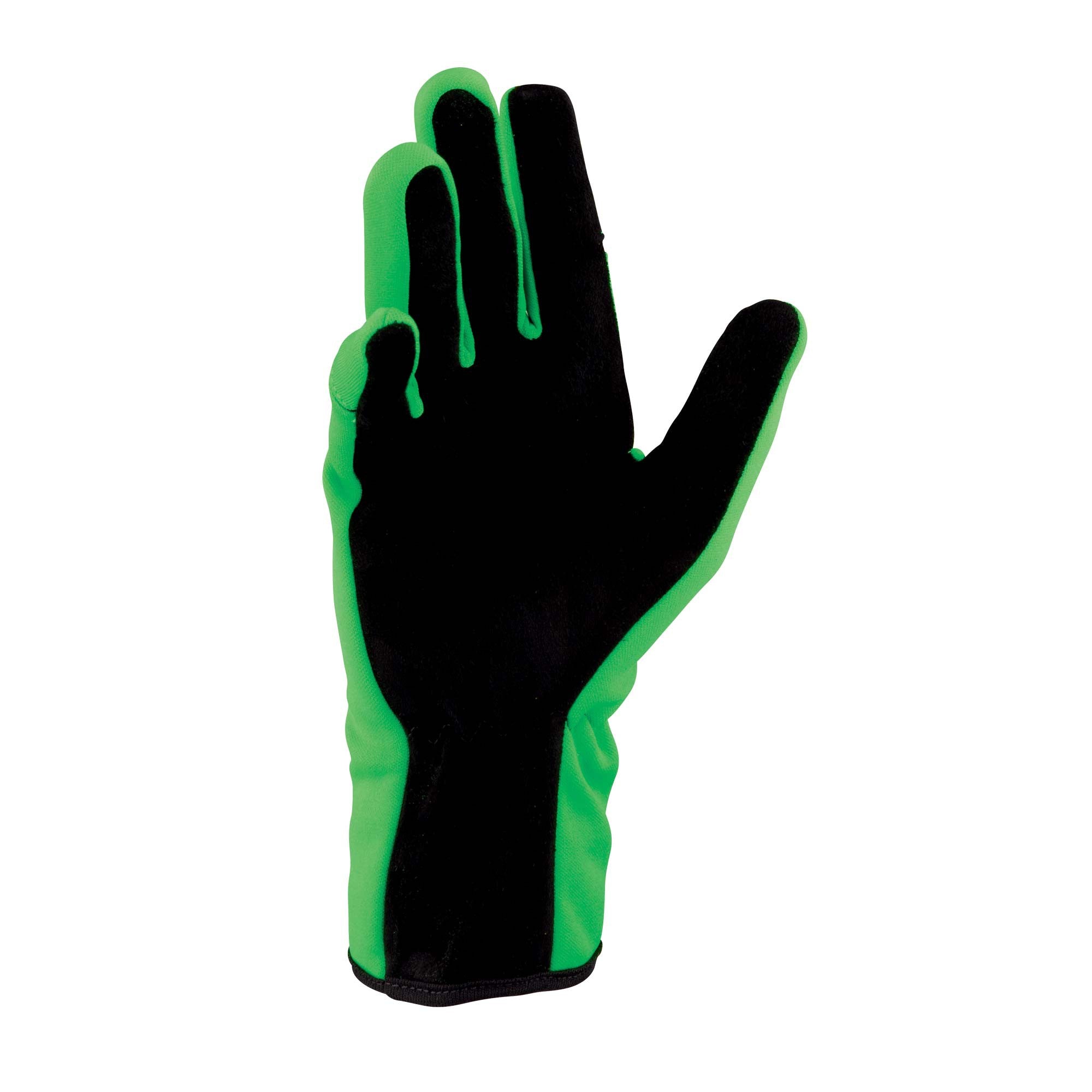 OMP KB0-2750-A01-231-M KS-4 Gloves my2023 Karting gloves, fluo green/black, size M Photo-1