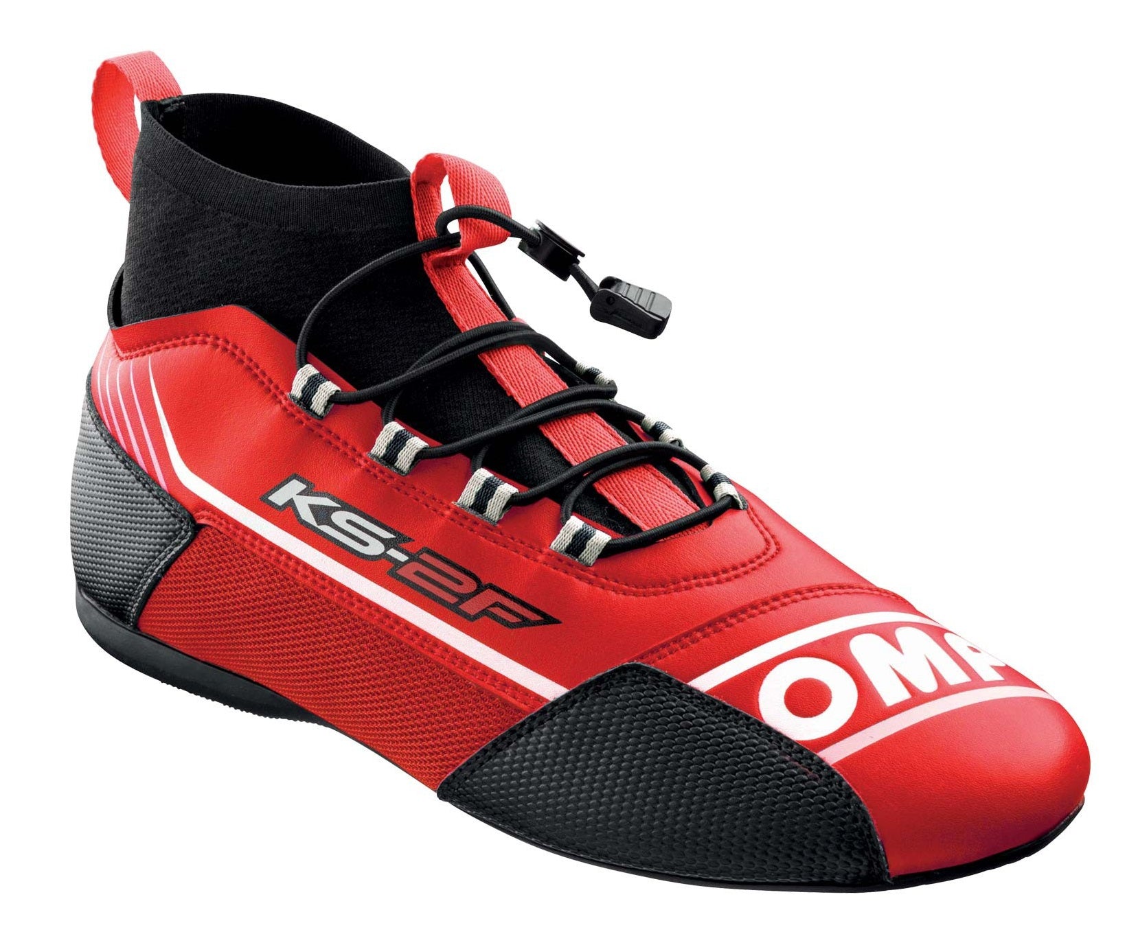 OMP KC0-0830-A01-060-33 KS-2F Karting shoes, children, red/black, size 33 Photo-0 