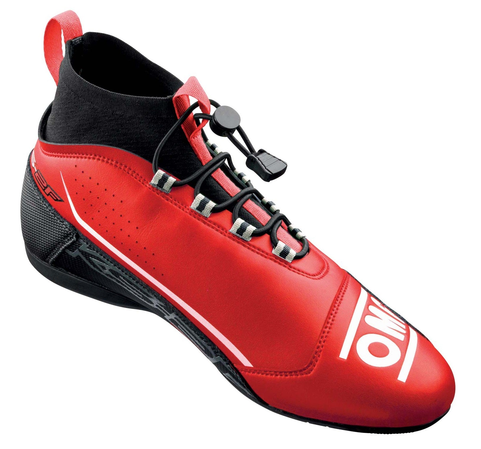 OMP KC0-0830-A01-060-42 KS-2F Karting shoes, red/black, size 42 Photo-1 