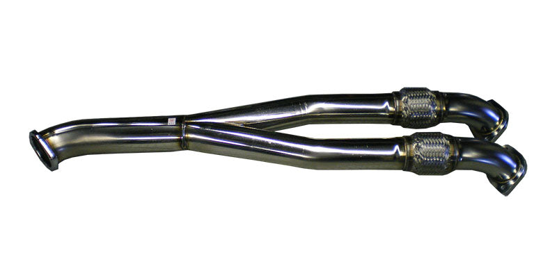 HKS 33004-KN002 Y-pipe without resonator for NISSAN R35 GT-R Photo-0