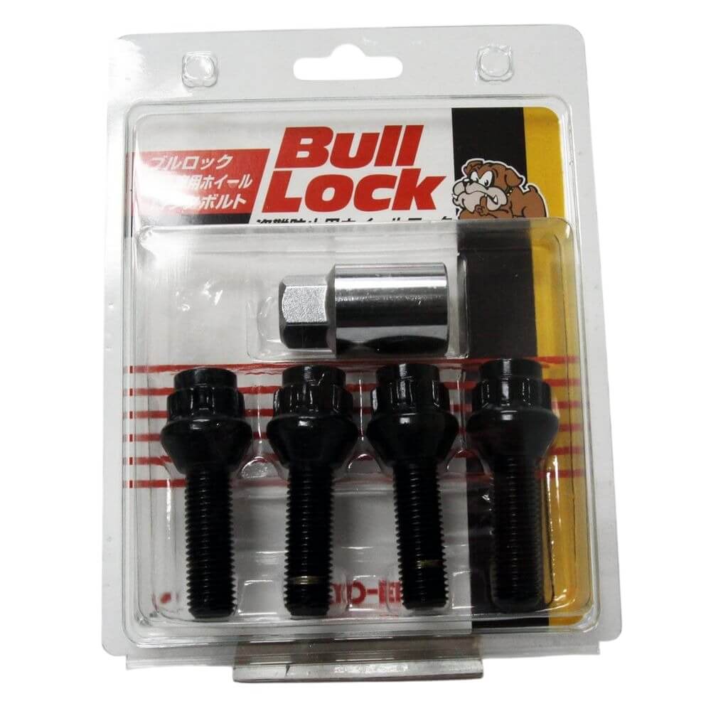 KICS W631B35 Bull Lock Kit, 35 mm (12 mm x 1.5 Thread Size), Black Photo-0