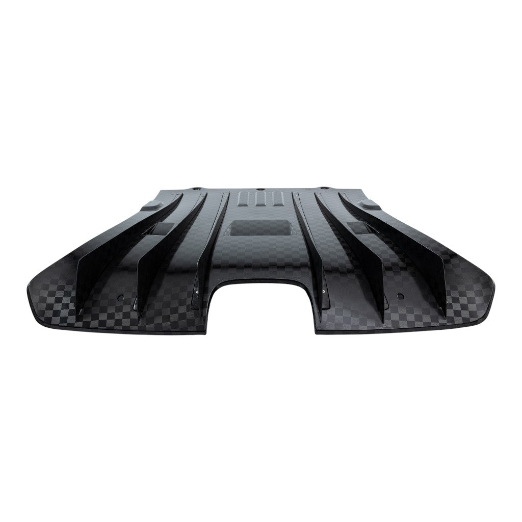KLINE INNOVATION KL-AER-POR-992GT3-CFRD Carbon Fiber Rear Diffuser (Stainless Steel) for PORSCHE 911 GT3 (992) Photo-3