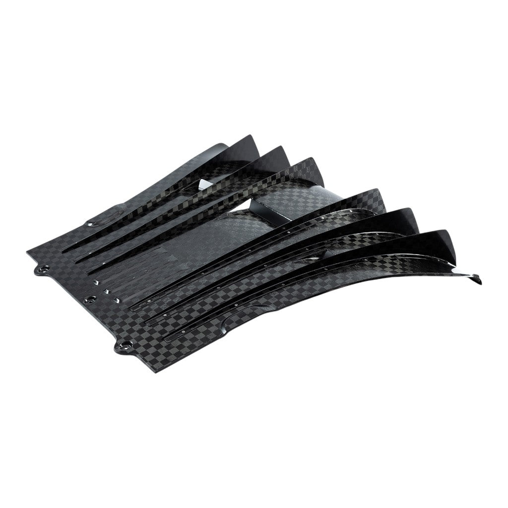 KLINE INNOVATION KL-AER-POR-992GT3-TXRD Carbon Fiber Rear Diffuser (Inconel 625) for PORSCHE 911 GT3 (992) Photo-1