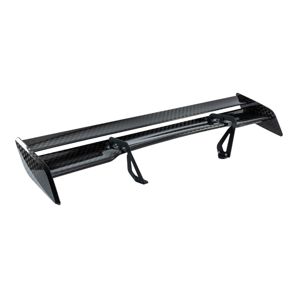 KLINE INNOVATION KL-CORVTT-C8Z06-CFRW Carbon Fiber Rear Wing (Stainless Steel) for CHEVROLET Corvette Z06 (C8) Photo-1