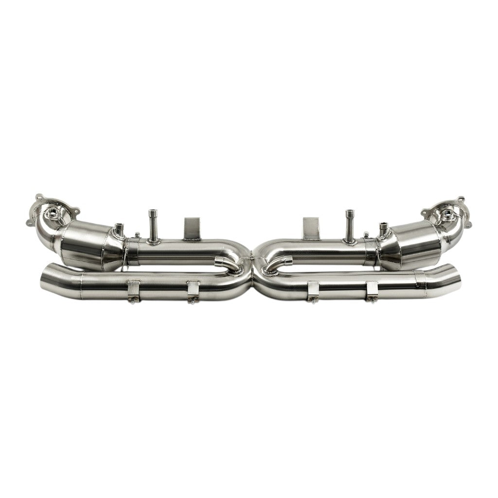 KLINE INNOVATION KL-POR-992.2TTH-RS-VALVE-RS-INC Valvetronic Cat-Back Exhaust System (Inconel 625) for PORSCHE Turbo / Turbo S (992.2) Photo-2