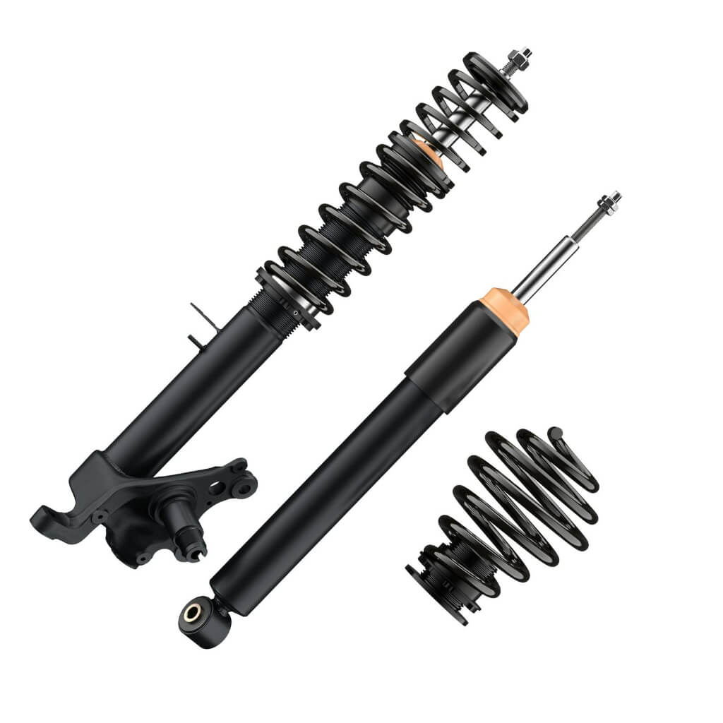 KW 10205200DB Coilover Kit V1 Classic Line (FA Struts with KW Spindles) for BMW M3 (E30) / M3 EVO (E30) 1982-1993 Photo-1