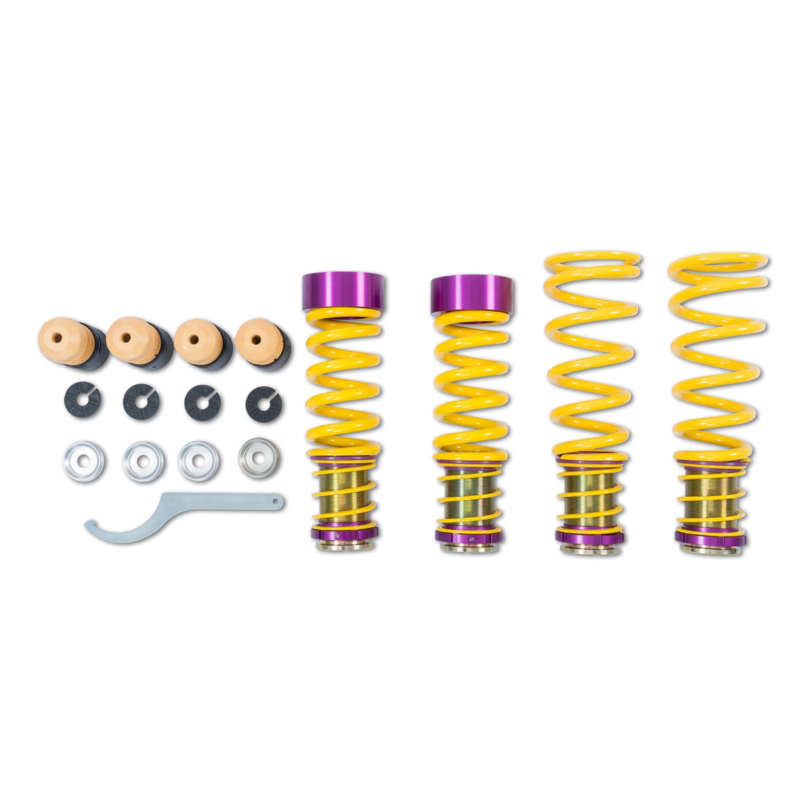 KW 25385006 Coilover Spring Kit NISSAN GT-R; (R35) 09/08- kW 357-419 FA 0-30 RA 0-30 Photo-0