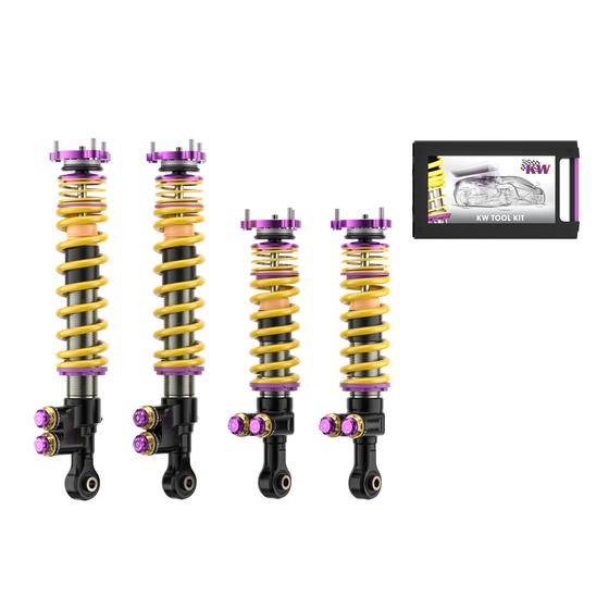 KW 309012500C Coilover Kit V5 CLUBSPORT (incl. top mounts, incl. deactivation for electronic dampers) for MERCEDES-BENZ AMG GT (C190) 2014- Photo-0
