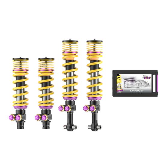 KW 30950038 Coilover Kit INOX V5 (incl. deactivation for electronic dampers) for HONDA NSX II Coupe (NC1) 2016- Photo-0