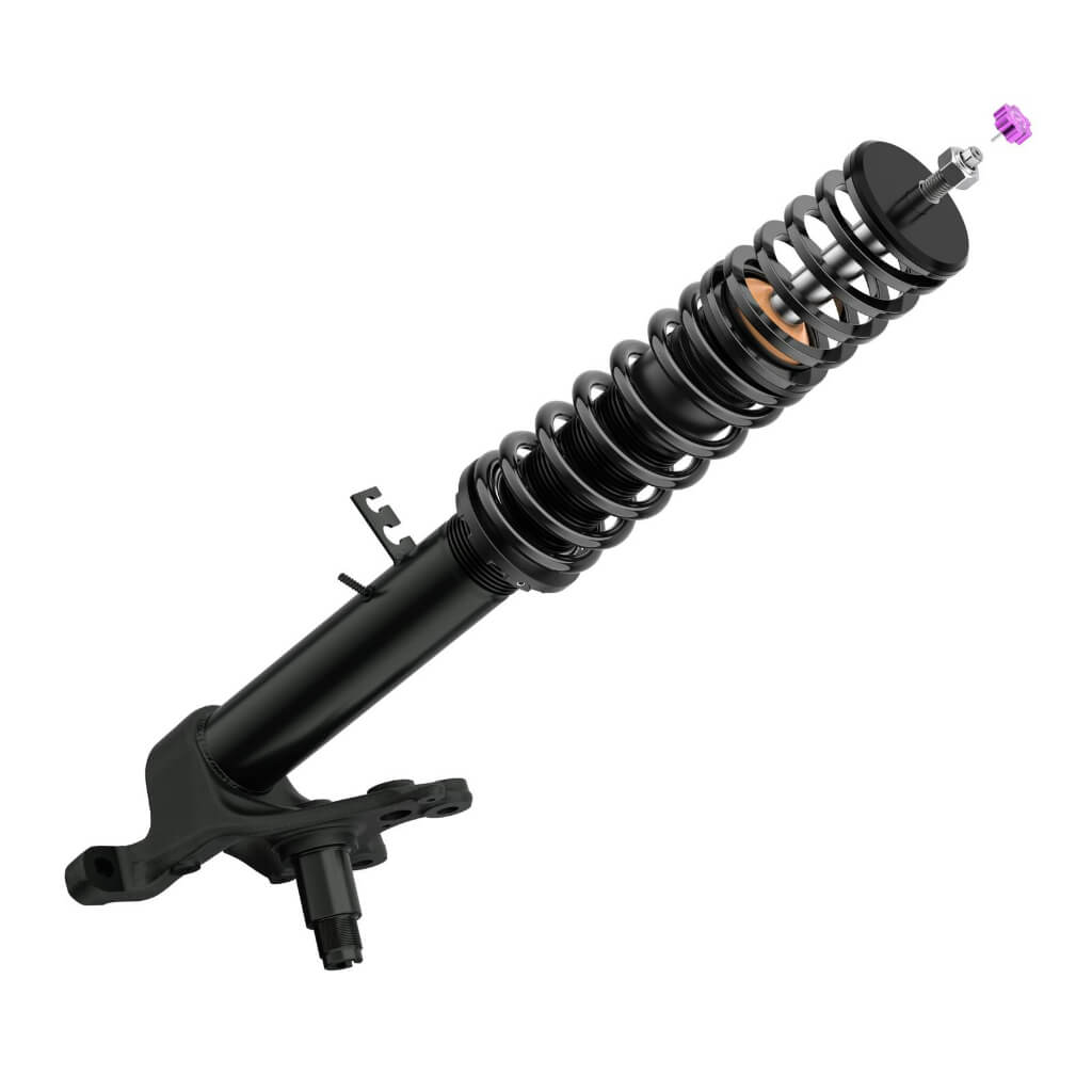 KW 35204200BV Coilover Kit V3 Classic Line (FA Struts with KW Spindles) for BMW 3 (E30) 1982-1993 Photo-2
