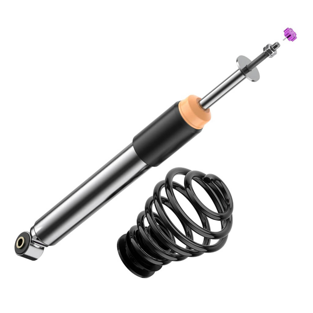 KW 35204200BV Coilover Kit V3 Classic Line (FA Struts with KW Spindles) for BMW 3 (E30) 1982-1993 Photo-5