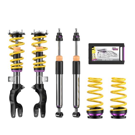 KW 3520887010 Coilover Kit V3 LEVELING for TESLA Model Y (5YJY) 2019- Photo-0