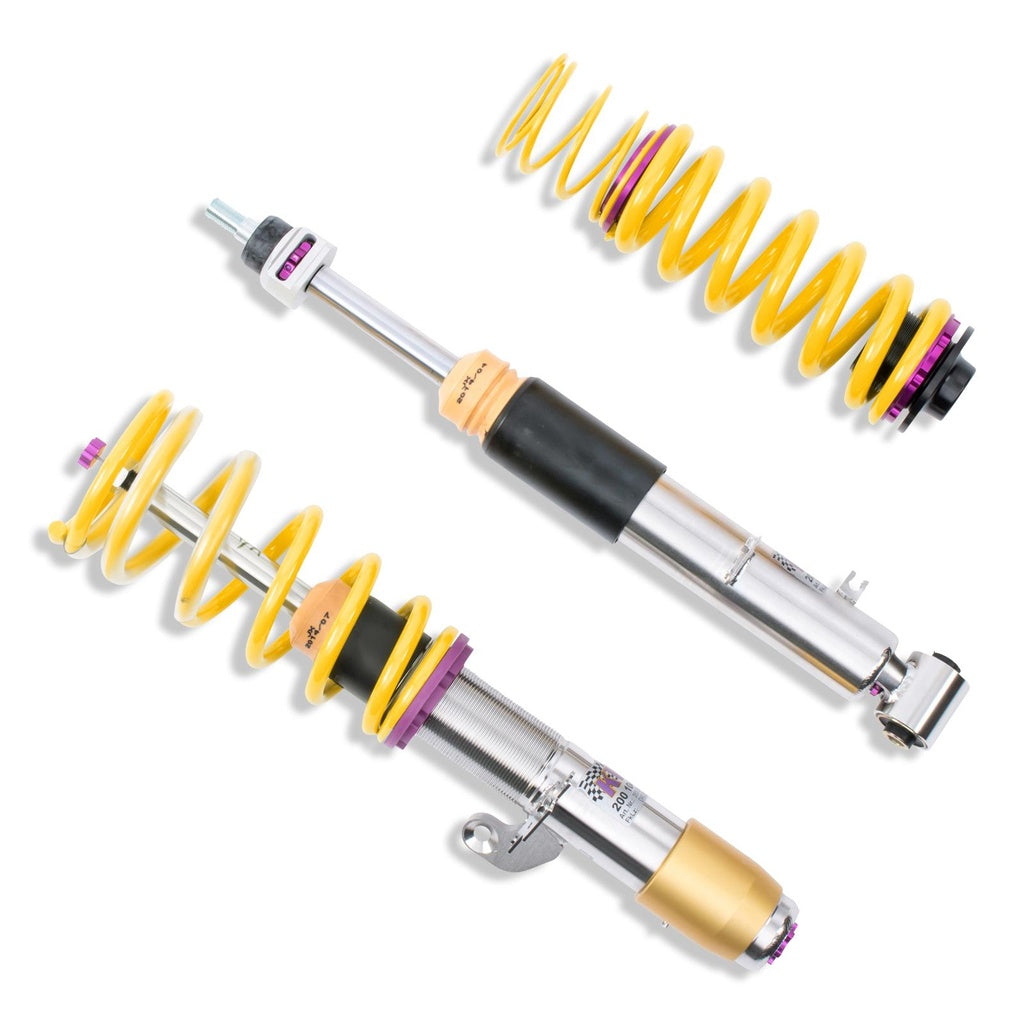 KW 352200AP Coilover Kit INOX V3 (incl. Deactivation Electronic Dampers) for BMW M3 (F80) / M4 (F82) 2014-2020 Photo-1