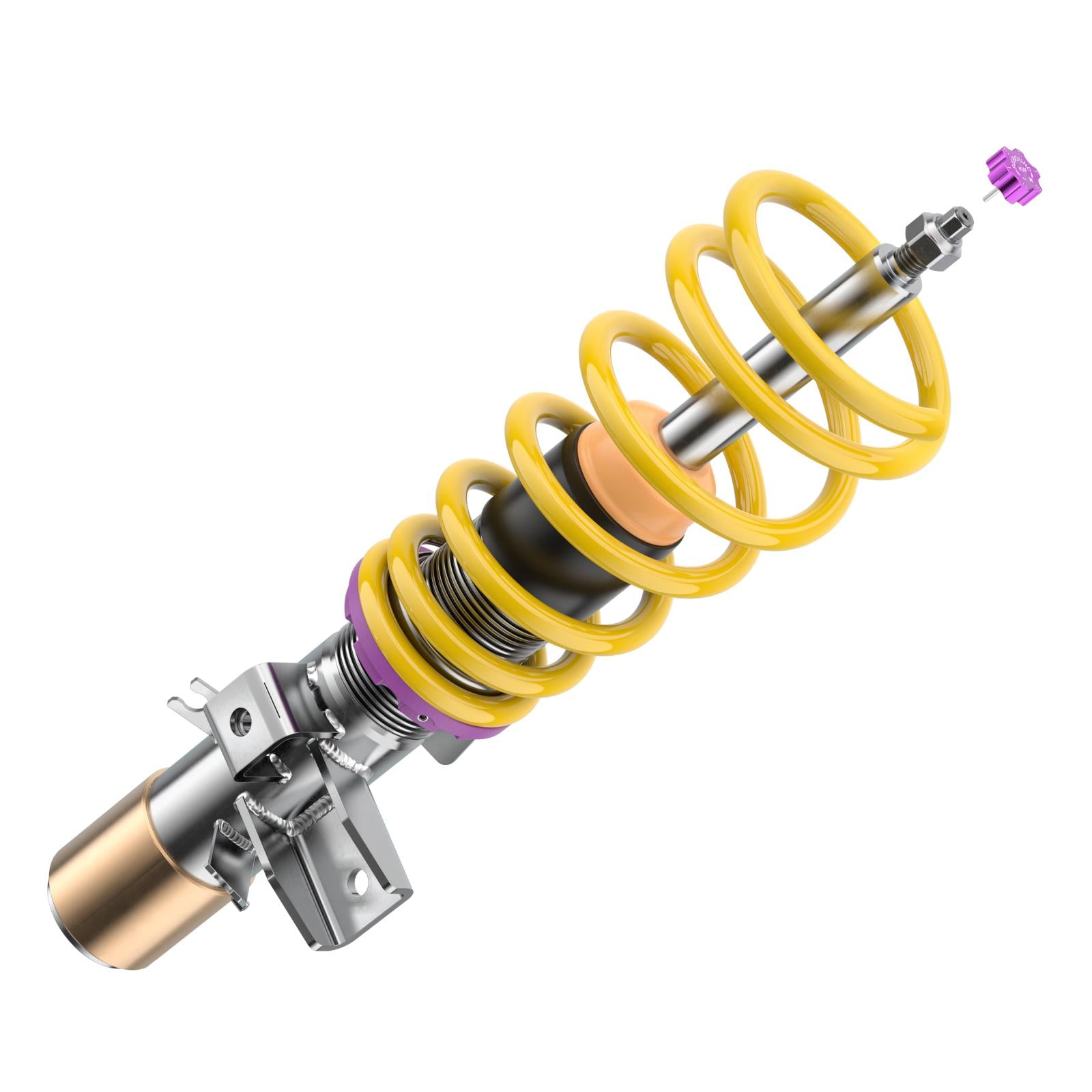 KW 352200CH Coilover Kit INOX V3 (incl. deactivation for electronic dampers) for TOYOTA GR Supra / BMW Z4 (G29) 2019- Photo-2
