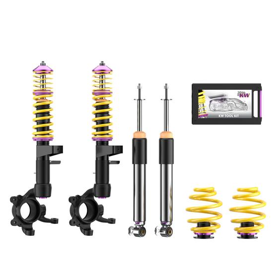 KW 352200EU Coilover Kit INOX V3 (FA struts in exchange) for BMW 3 (E30) 1982-1992 Photo-0