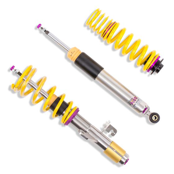 KW 35282033 Coilover Kit INOX V3 (incl. deactivation for electronic dampers) for AUDI Q4 Sportback 40 e-tron (F4N) 2021- Photo-1