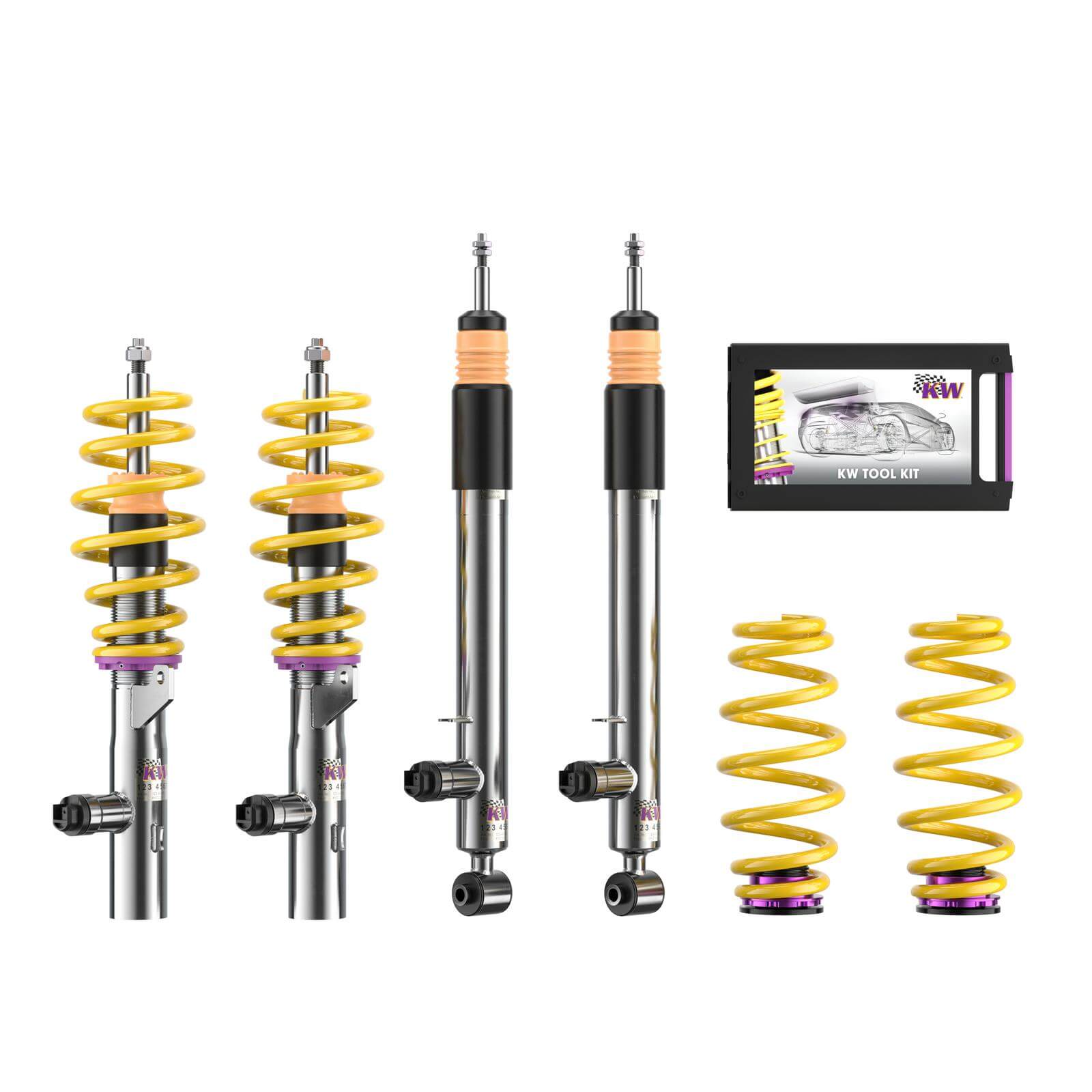KW 39080064 Coilover kit DDC Plug & play for VW Golf VIII Variant (CG5) 2020+ Photo-0 