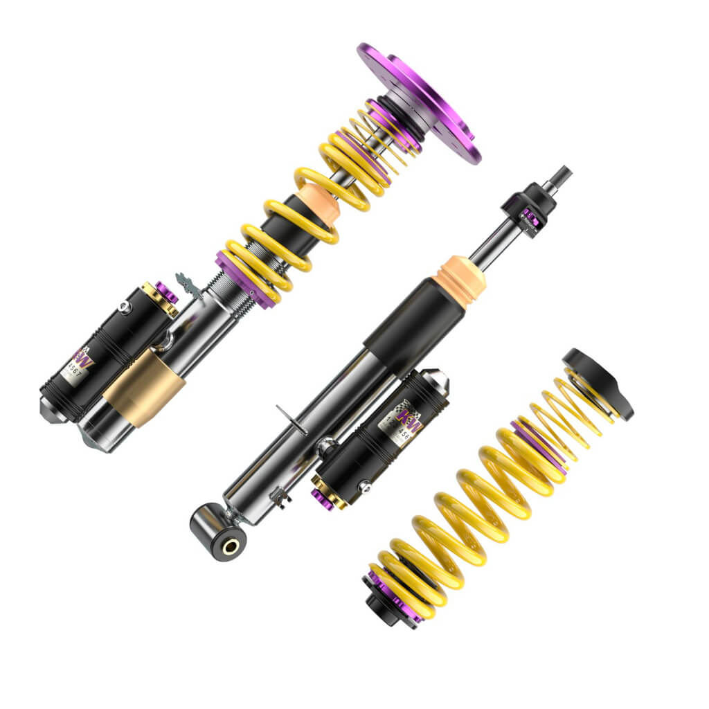 KW 39771286 Coilover Kit CLUBSPORT V4 (incl. Deactivation Electronic Dampers) for PORSCHE 911 GT3RS / GT3RS R (991) 2013-2024 Photo-1