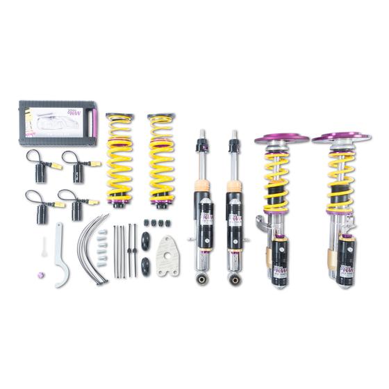 KW 3A771087 Coilover Kit INOX V4 (incl. deactivation for electronic dampers) for PORSCHE 911 (992) Carrera 4 /Carrera 4 GTS/Carrera 4 S 2018- Photo-3