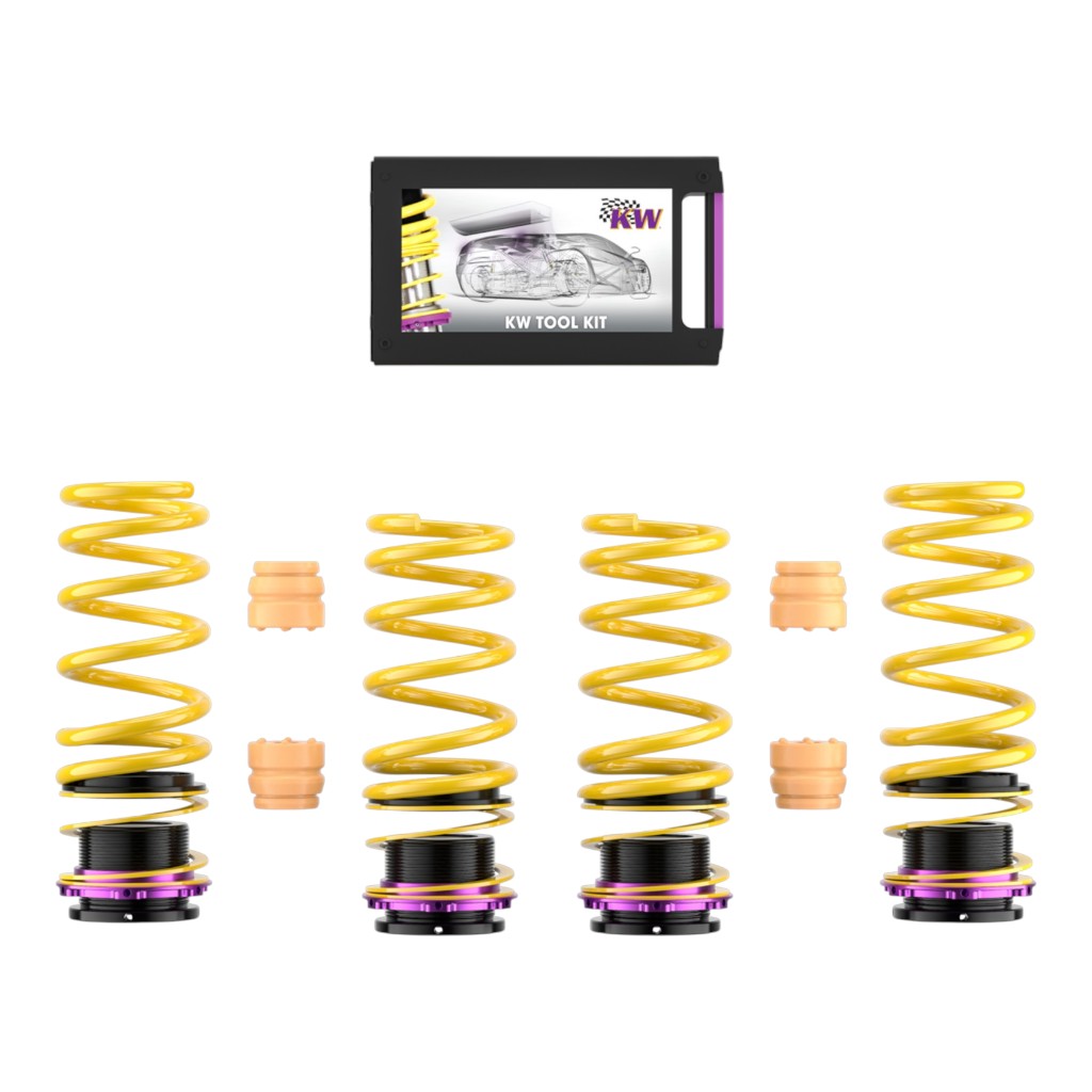 KW 253200GG Height-Adjustable Springs Kit for BMW M5 (G90) Photo-0