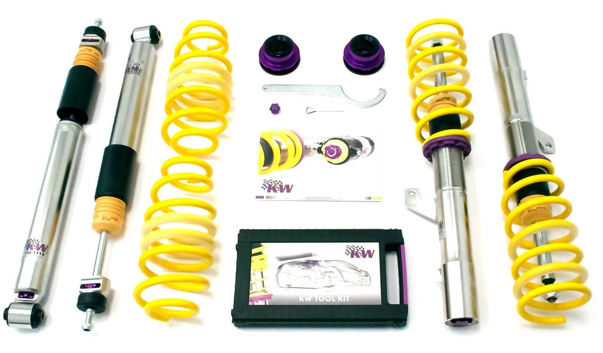 KW 35245005 Coilover Kit INOX V3 SUBARU Legacy; (BC,BJF, BD/BG) Photo-0