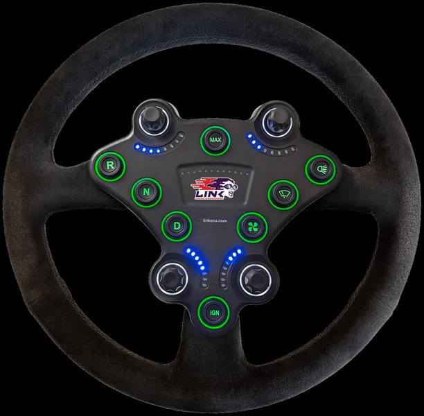 Link ECU 101-0332 Steering Wheel CAN Keypad Racepad Photo-0