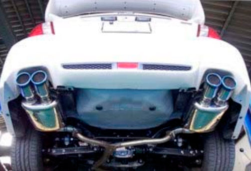 HKS 31021-AF021 Legamax Premium Exhaust For Subaru Impreza GVF GVB (rear sections) Photo-2