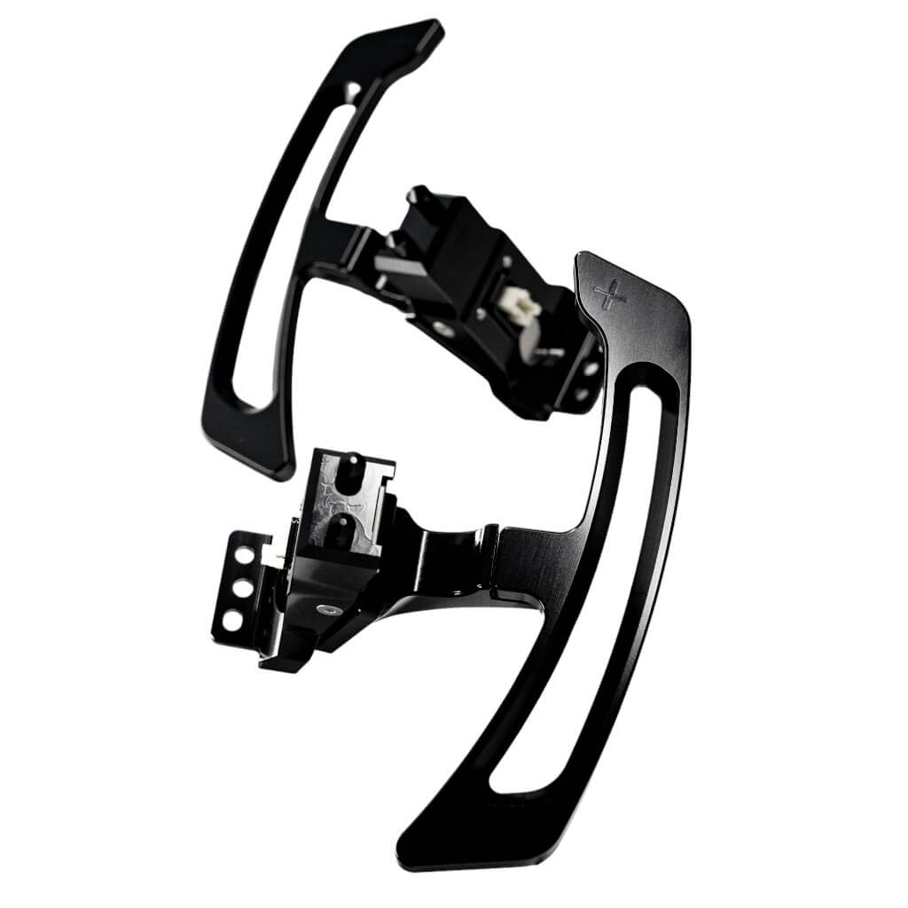 MAED MD-PSMG-991-BLK Magnetic Shift Paddles, Black for PORSCHE 911 GT3 / GT3 RS (991.2) Photo-1