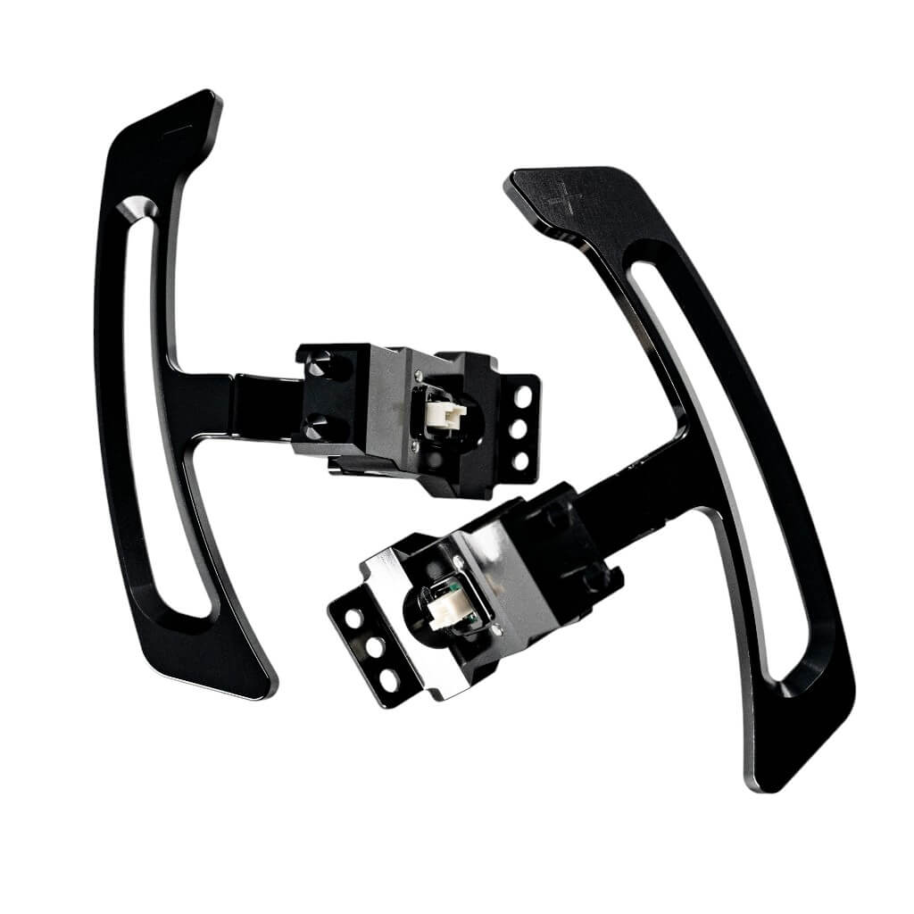 MAED MD-PSMG-991-BLK Magnetic Shift Paddles, Black for PORSCHE 911 GT3 / GT3 RS (991.2) Photo-0