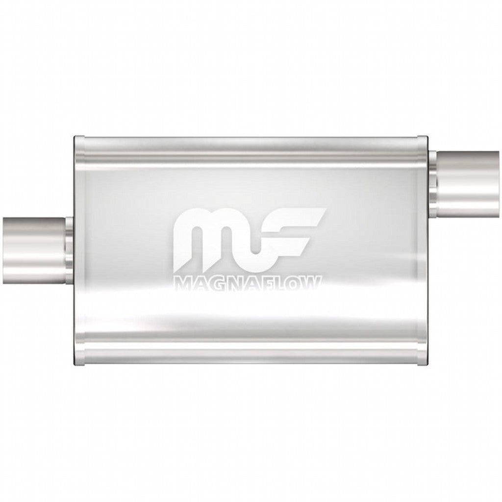 MAGNAFLOW 11226 Straight-Through Performance Muffler (2.5 inch Center / Offset, Body 4x14x9) Photo-0