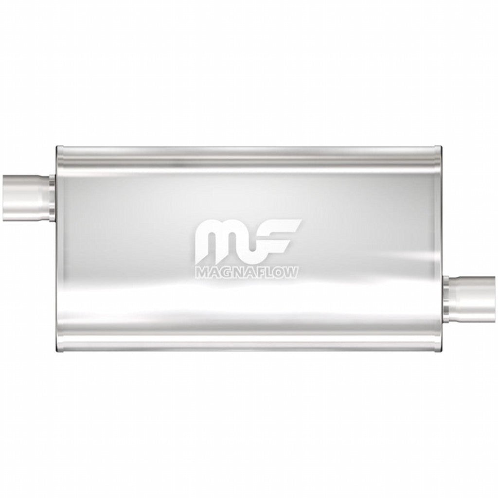 MAGNAFLOW 12577 Straight-Through Performance Muffler (2.5 inch Offset / Offset, Body 5x22x11) Photo-0