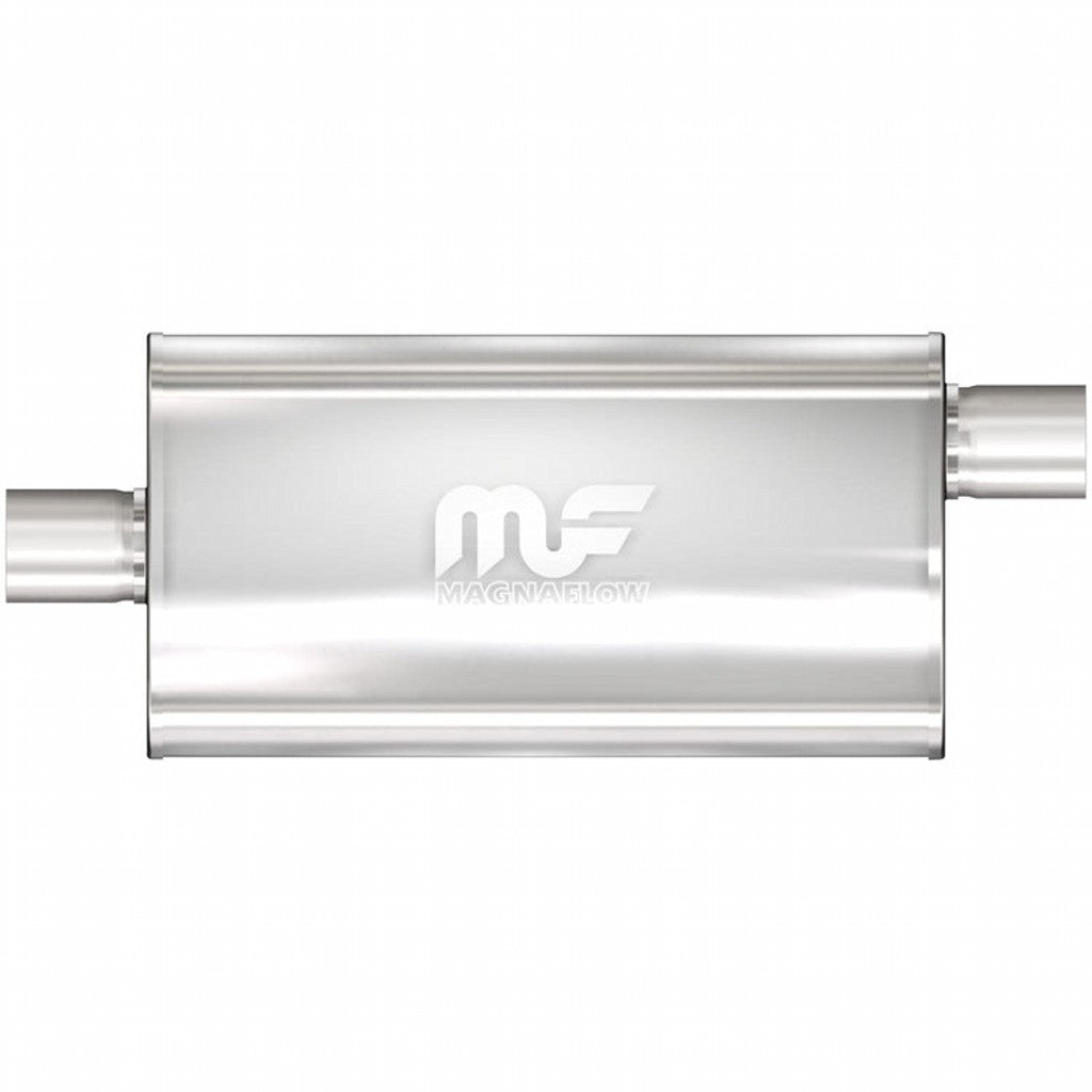 MAGNAFLOW 12589 Straight-Through Performance Muffler (3 inch Offset / Center, Body 5x22x11) Photo-0