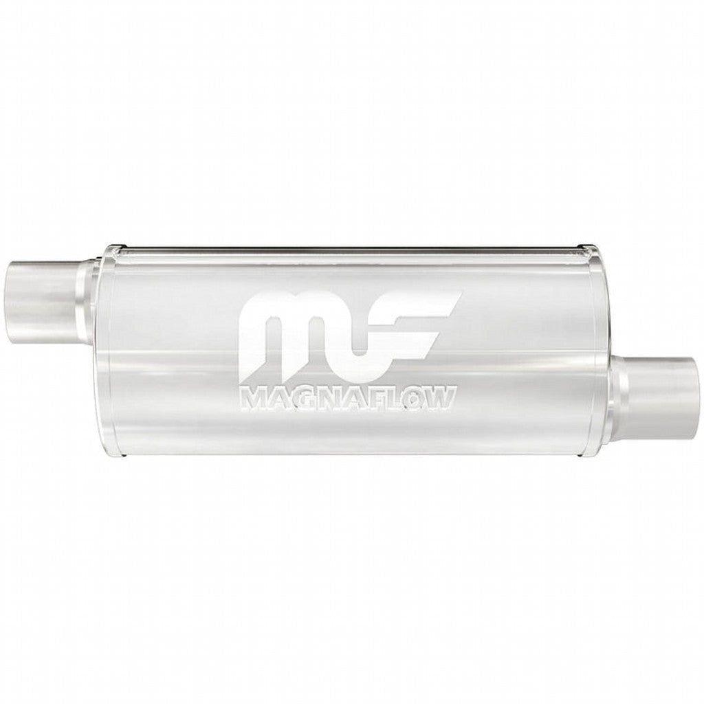 MAGNAFLOW 12635 Straight-Through Performance Muffler (2.25 inch Offset / Offset, Body 6x14x6) Photo-0