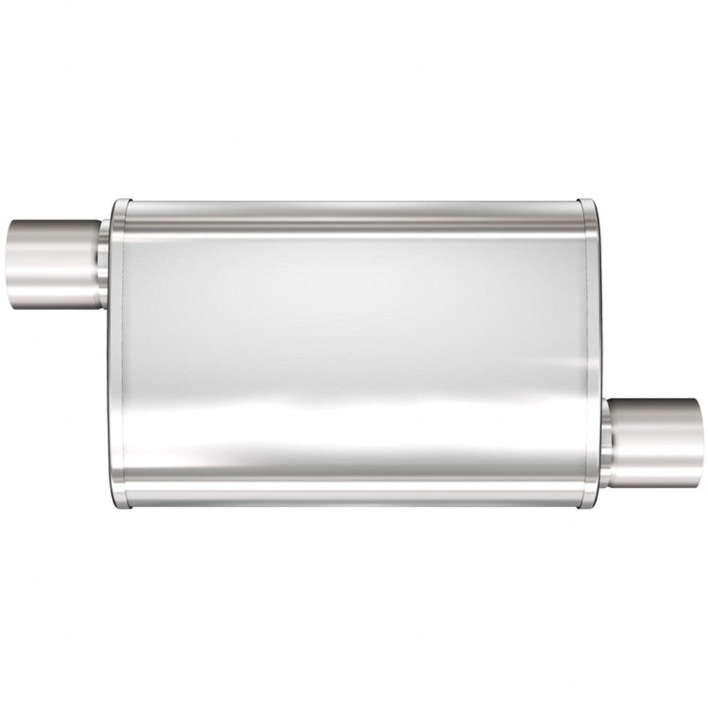 MAGNAFLOW 13234 Exhaust Muffler Multi-Chamber (2 inch Offset / Offset / 4x14x9 Body) Photo-0