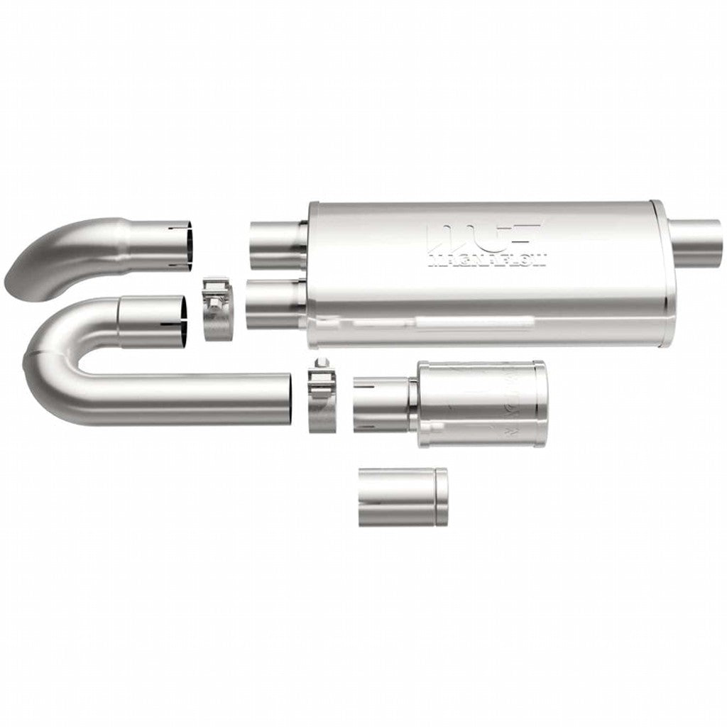 MAGNAFLOW 14009 Exhaust Muffler xMOD (3 inch Offset / Dual / 5x18x8 Body) Photo-0