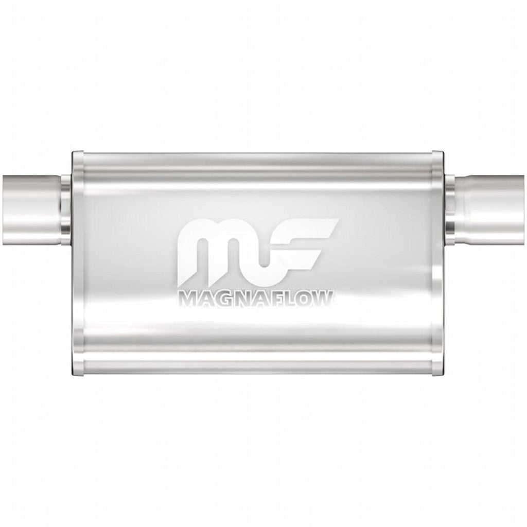 MAGNAFLOW 14211 Straight-Through Performance Muffler (2.5 inch Offset Same Side, Body 5x14x8) Photo-0