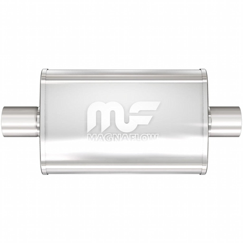 MAGNAFLOW 14319 Straight-Through Performance Muffler (3 inch Center / Center, Body 4x14x9) Photo-0