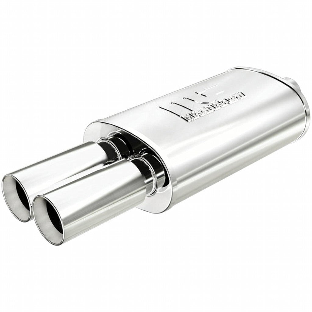 MAGNAFLOW 14815 Straight-Through Performance Muffler (2.25 / 3.125 inch Center / Dual, Body 5x14x8) Photo-0