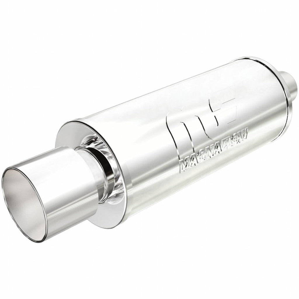 MAGNAFLOW 14817 Straight-Through Performance Muffler (2.25 / 4 inch Center / Center, Body 6x14x6) Photo-0