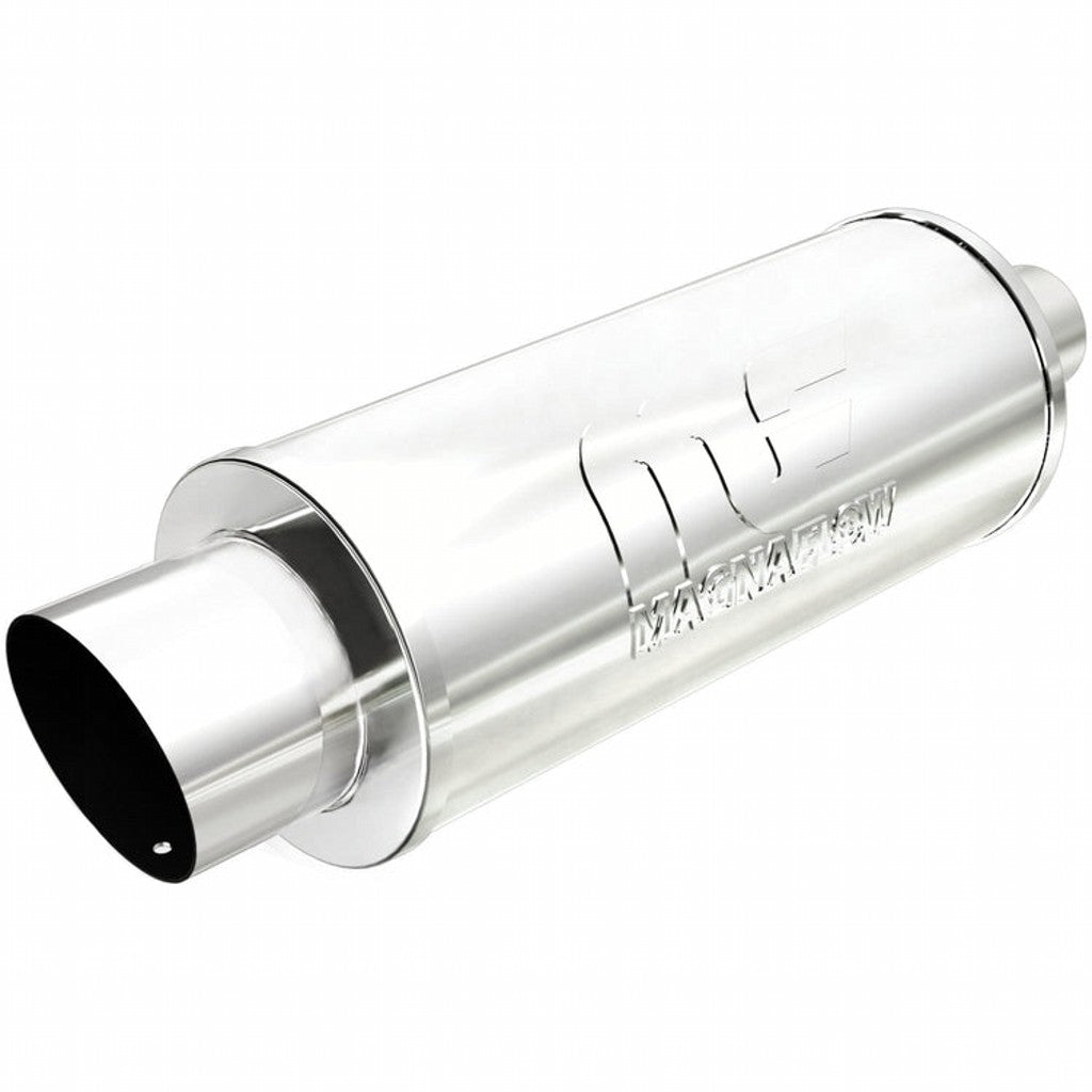 MAGNAFLOW 14821 Straight-Through Performance Muffler (2.25 / 4 inch Center / Center, Body 6x14x6) Photo-0