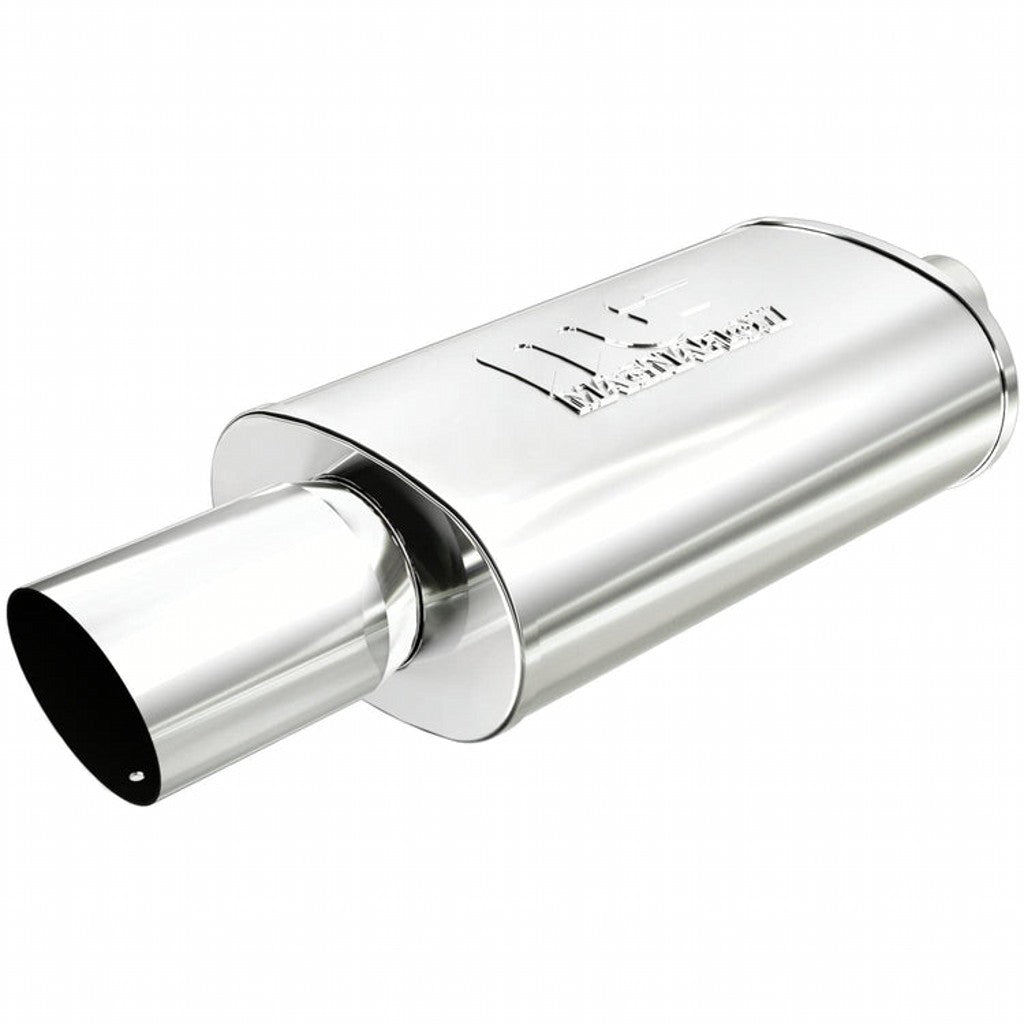 MAGNAFLOW 14827 Straight-Through Performance Muffler (2.25 / 4 inch Center / Center, Body 5x14x8) Photo-0