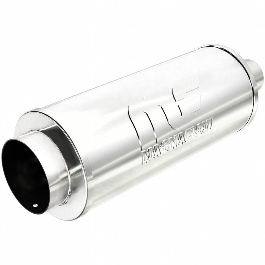 MAGNAFLOW 14846 Straight-Through Performance Muffler (2.25 / 4 inch Center / Center, Body 6x14x6) Photo-0